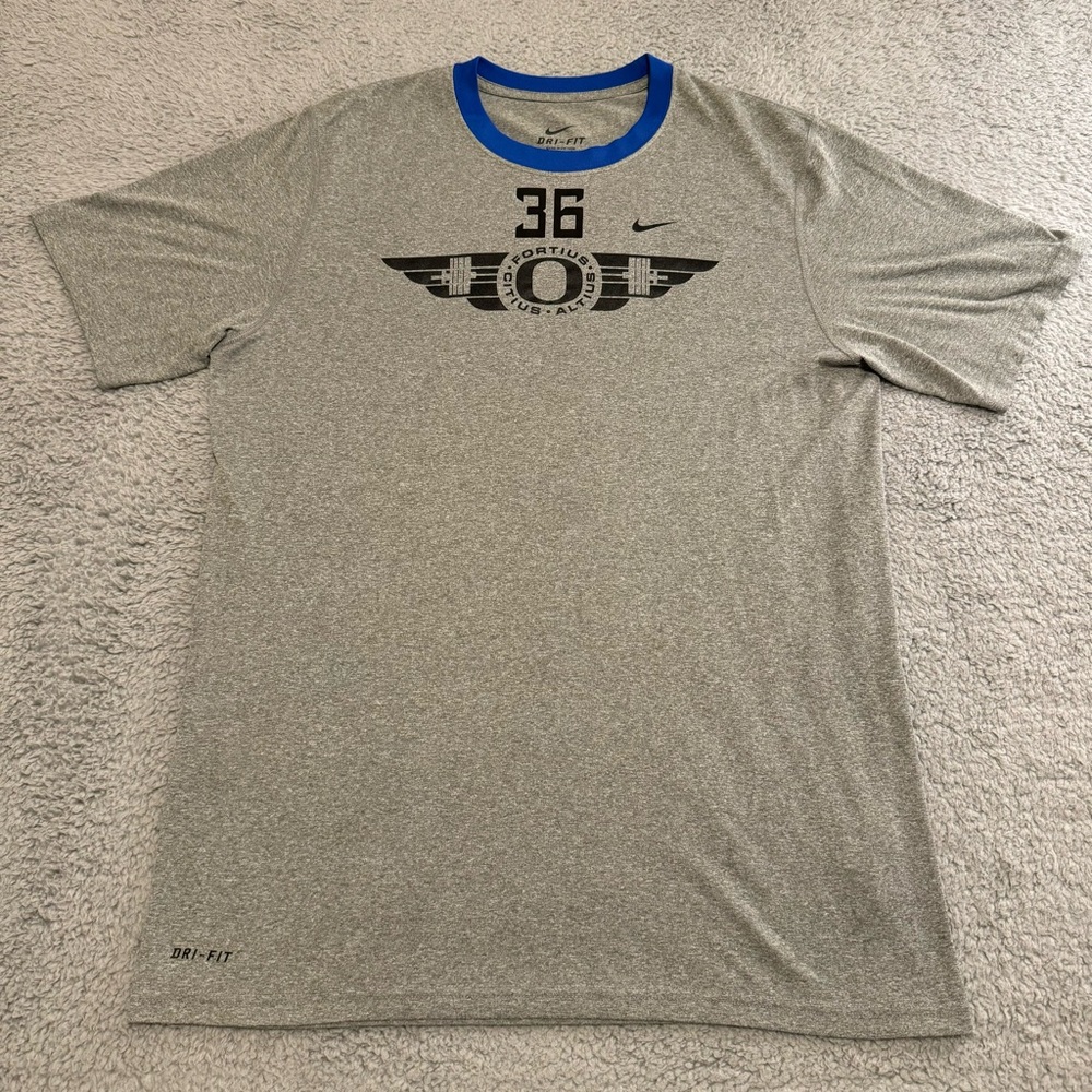Oregon Ducks Nike‎ Strength & Conditioning T-shirt Fortius Citius Altius Med PE